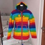 Nepal-Woolen-Jackets,-Kathmandu-Hippie-Woolen-Jackets,-Nepalese-Woolen-Rainbow-Jacket,-Himalayan-Woolen-Rainbow-Jacket,-Boho-Jackets