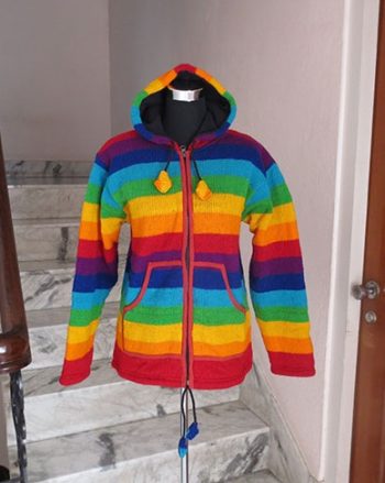 Woolen Rainbow Jacket