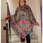 Warm Printed Winter Ponchos