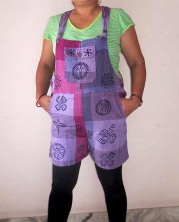 Block Print Cotton Dungaree