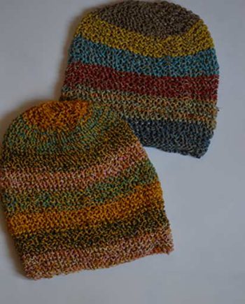 Hemp Cotton Hand Knitted Hats