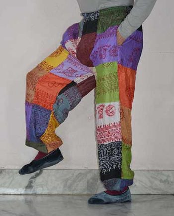 Light Weight Patchwork Trousers