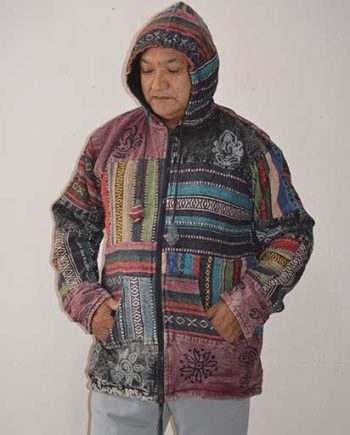 Thick Cotton Patchwork Jackets