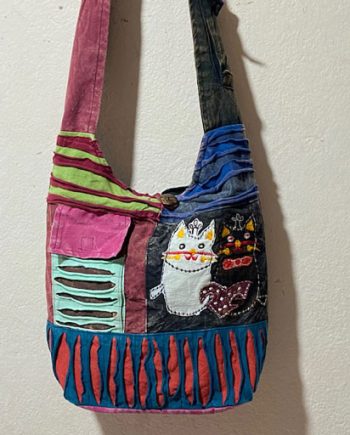 Two Patch Cats Bohemian Bags