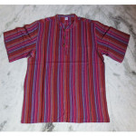 Men’s-Cotton-Shirts,-Kathmandu-Clothing,-Nepalese-Garments,-Himalayan-Garments,-Boho-Clothing,-Bohemian-Shirts