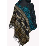 Acrylic-Ponchos,-Nepal-Poncho