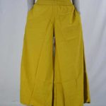 Enzyme Wash Cotton Palazzo Pants