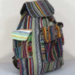 Cotton-Patchwork-Backpacks