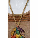 Hemp Peace Sign Necklace