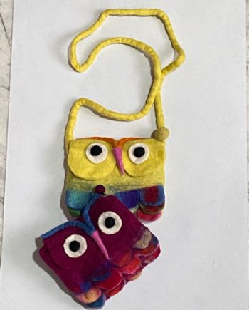 Child Owl Felt Bags