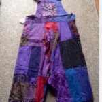 Cotton-Patchwork-Dungarees