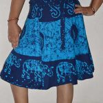 Batik  Short Cotton  Skirt