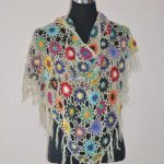 Cotton Yarn Triangle Scarves