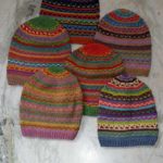 Multicolor Crochet Cotton Yarn Hats