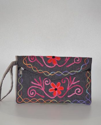 Embroidered Cotton Purses