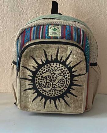 OM Surya Hemp Backpack