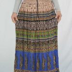 Rayon Wrinkled Skirts