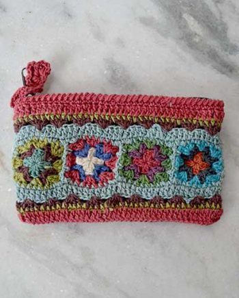 Cotton Yarn Crochet Purse