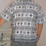 OM Print Mens Cotton Kurthas