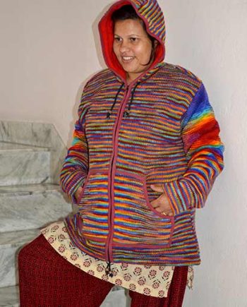 Multicolor Woolen Fleece Lined Jackets