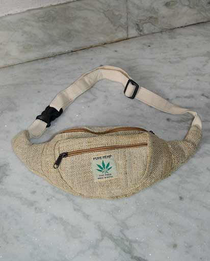 hemp waist bag