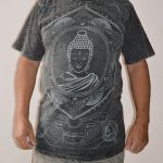 Stonewashed Buddha Cotton Tee Shirts