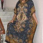 Loose Kaftan Maxi Dress