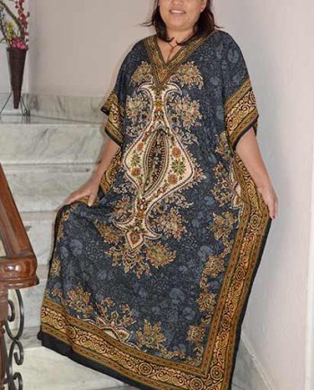 Loose Kaftan Maxi Dress