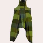 Patch Fabric Cotton Dungarees