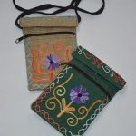 Embroidered Cotton Purses