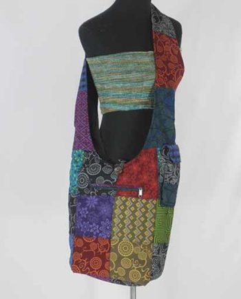 Square Patch Cotton Jogi Bags