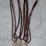 Crystal-Necklace,-Recycled-Silk-Jewelry,-Junk-Jewellery