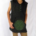 Enzyme Washed Cotton Hood Kurtha