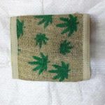 Handmade Hemp Leaf Wallets