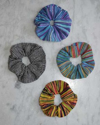 Handmade Cotton Knitting Hair Ties