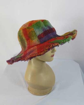 Tie Dyed Recycle Jute Hats
