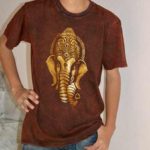 Ganesh Print Cotton T-Shirts