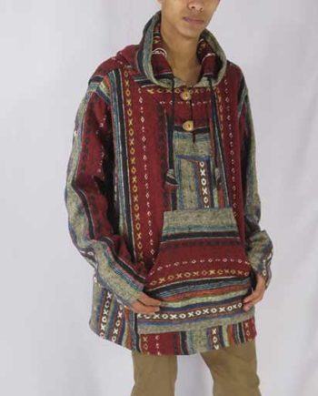 Hand Brushed Cotton Hooded Jackets