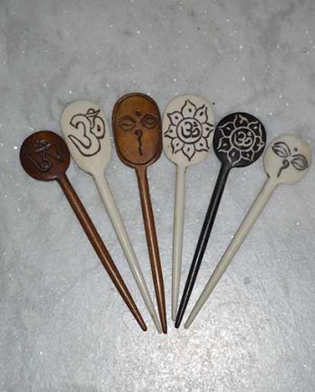 Handmade Bone Hair Pins
