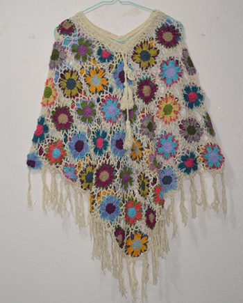 Cotton Yarn Crochet Ponchos
