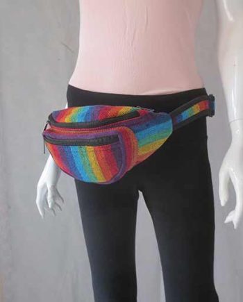 Rainbow Cotton Money Belts
