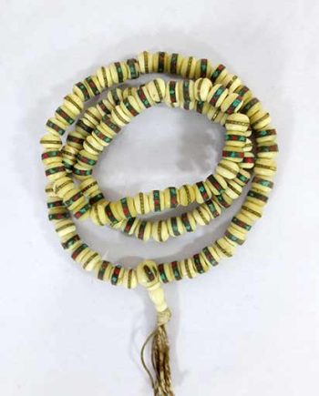 Handmade Bone Inlay Mala