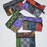 Cotton Patchwork Credit Card Purse
