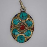 Hand Carved Tibetan Pendents