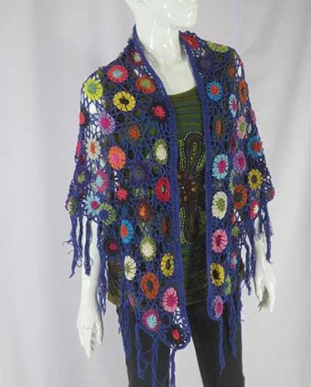 Triangle Crochet Shawls