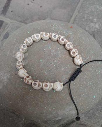 Handmade Resin Skull Bracelets