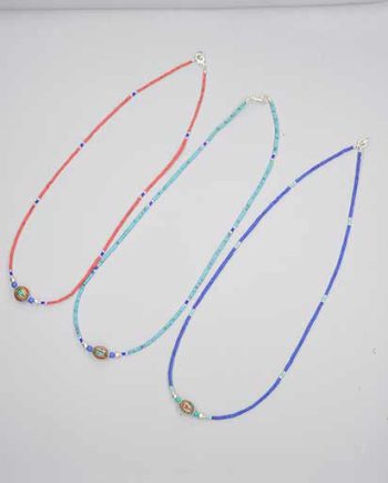 One Line Tibetan Necklace