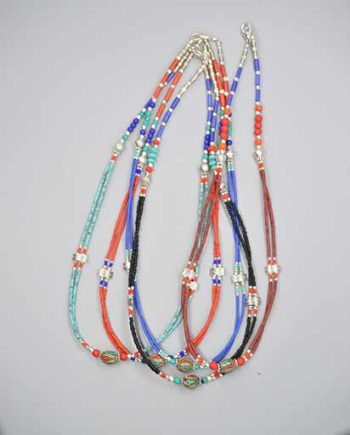 Handmade Tibetan Two Line Necklace