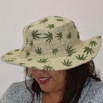 Hemp Leaves Summer Hats