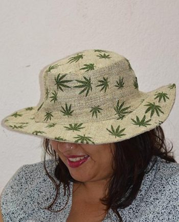 Hemp Leaves Summer Hats